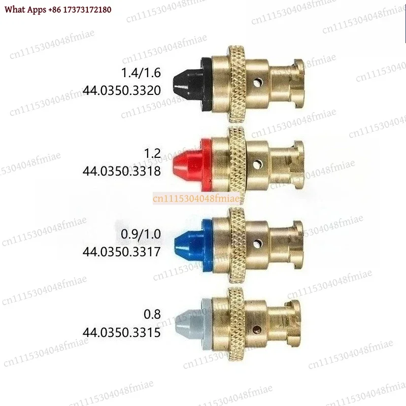 44.0350 Series Wire Liner Clamp for MTG/MTW Torch 0.8mm 1.6mm Universal Fit Welding Accessory