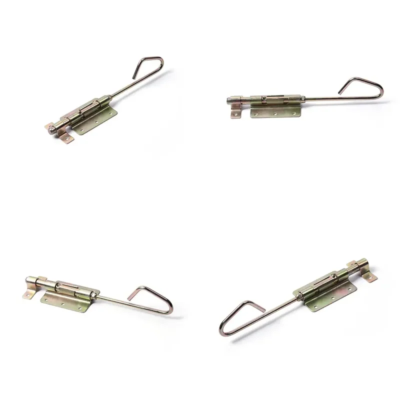 Custom Window Door Latch Bucket Bolt 15cm Spring Bounce Rotary Bolt Garden Gate Lock