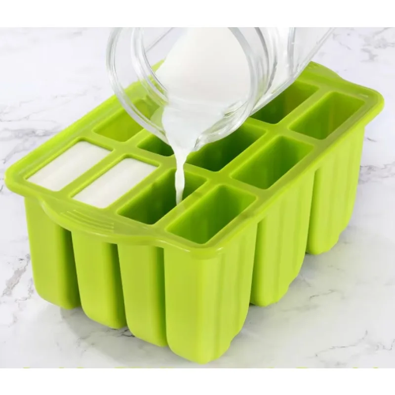 Ice Cream Popsicle Reusable  Silicone Mold