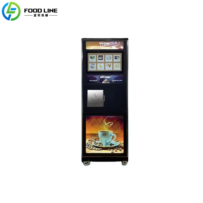 Multipurpose Coin Operated Coffee Snack Beverage Vending Machine Automatic Factory Wholesale Fast Dispense Hot Sale