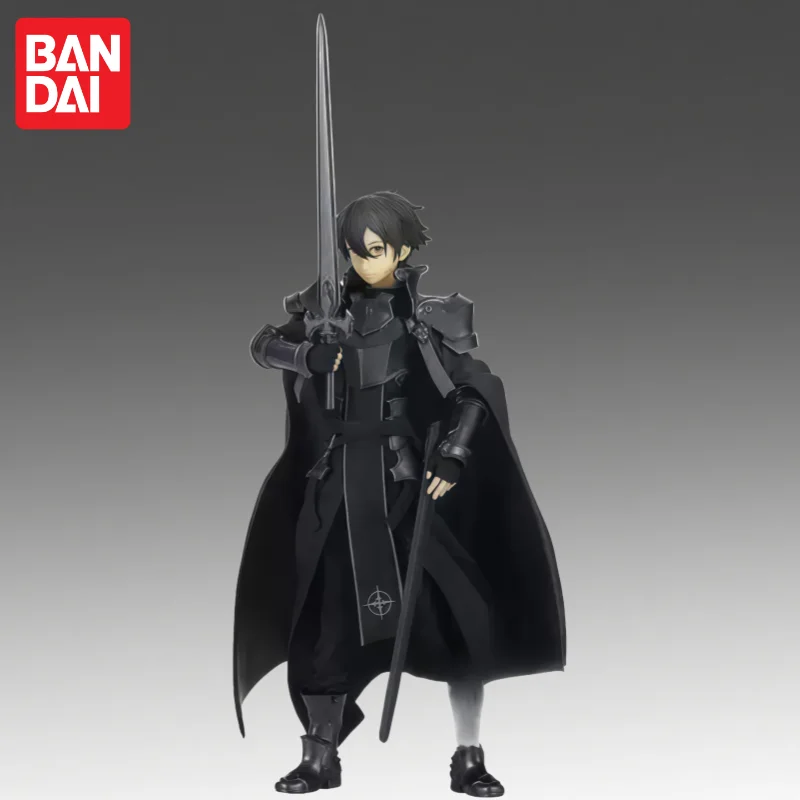 

In Stock Bandai Original Banpresto Sword Art Online Kirigaya Kazuto Action Figure Model Doll Brand New Boxed Anime Characters