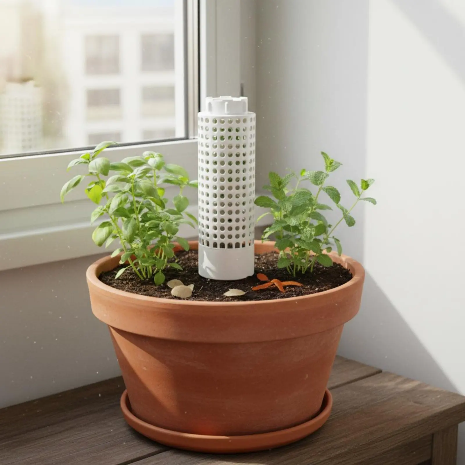 Picture 4: Composting Creature Composting Column Improves Soil Aeration In-Ground Composting Creature Feeder Vermicomposting Bin Anti-Aging