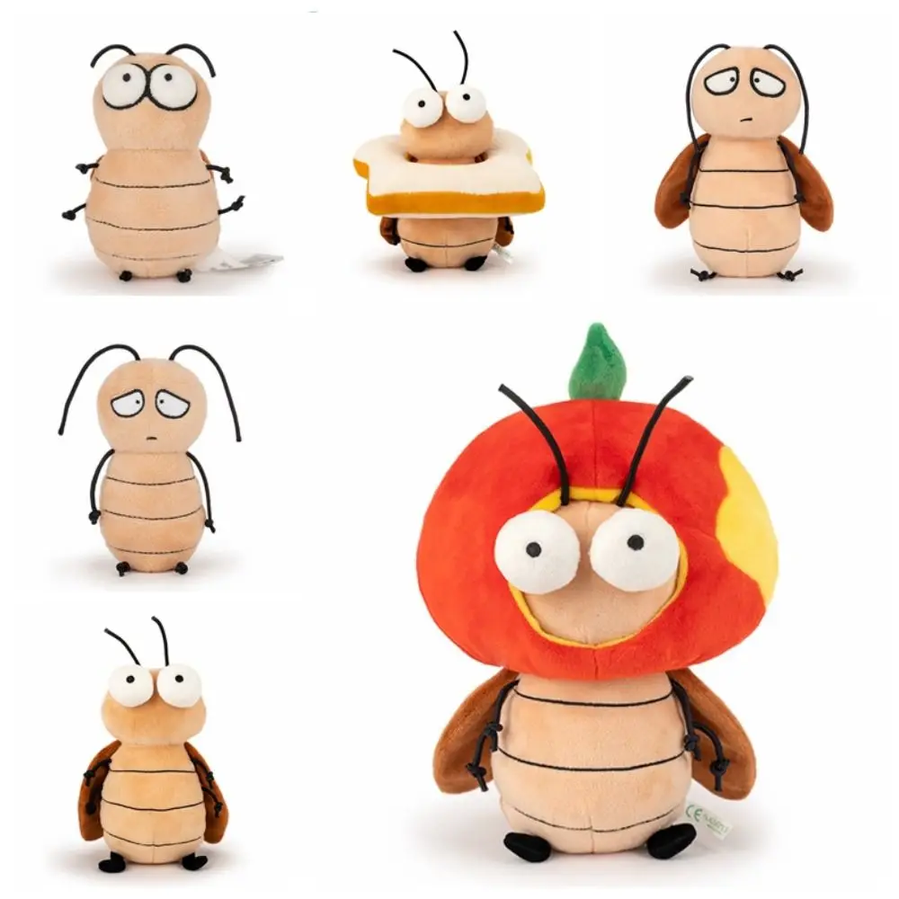 ตุ๊กตาแมลงสาบการ์ตูนนุ่มนิ่ม ของเล่นแมลงสาบพาราodie ของเล่นแมลงสาบกันฝน ของเล่นแมลงสาบสำหรับเด็ก