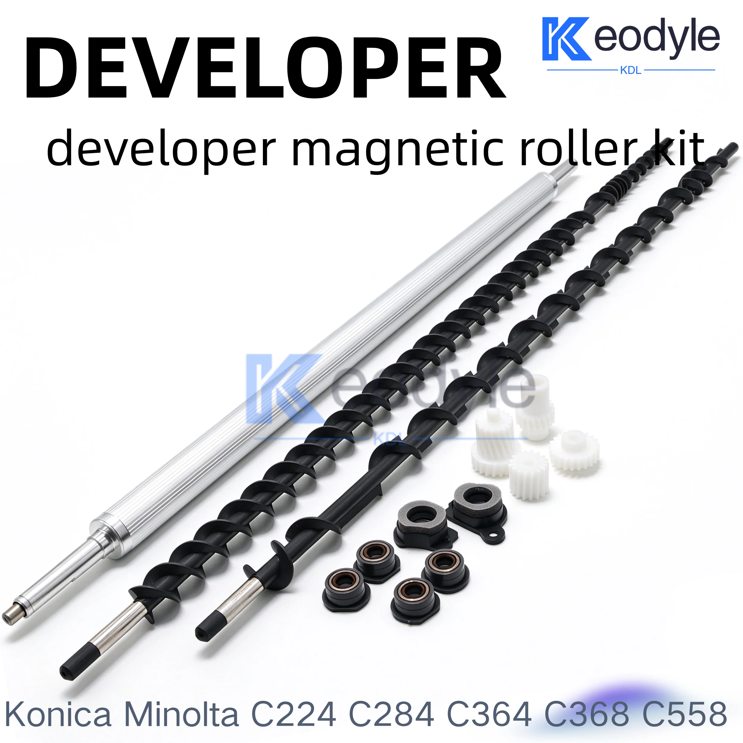 Developer Kit Magnetic Roller Stirring Rod Gear For Konica Minolta Bizhub C224 C284 C454 C364 C554 C368 C558 C658 C258 Bushing