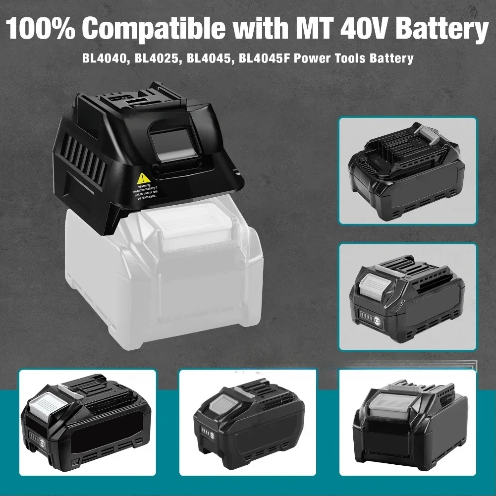 

Трансформатор от 40 В до 18 В, адаптер батареи для электроинструмента/преобразователь напряжения, преобразователь литиевой батареи для нескольких типов электроинструментов