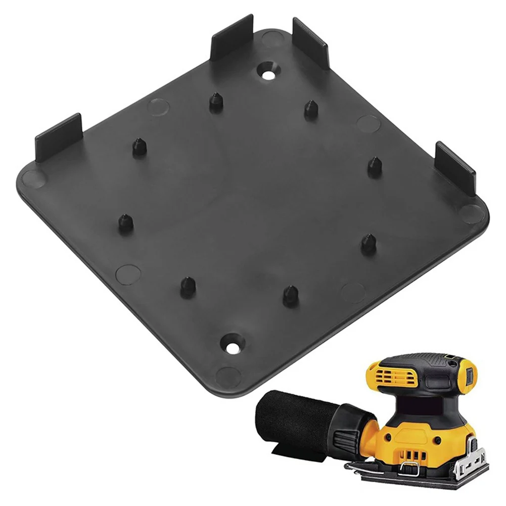 

Для DCW200D1 Для DW412 Простой монтажный инструмент Шлифовальный станок для бумаги Инструмент для шлифования Черный компактный инструмент для хранения Машина