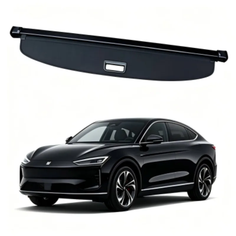 

Cargo Cover Trunk Privacy Shade Rear Security Partition Anti-Theft Shield Retractable Organizer for Skyworth EV6