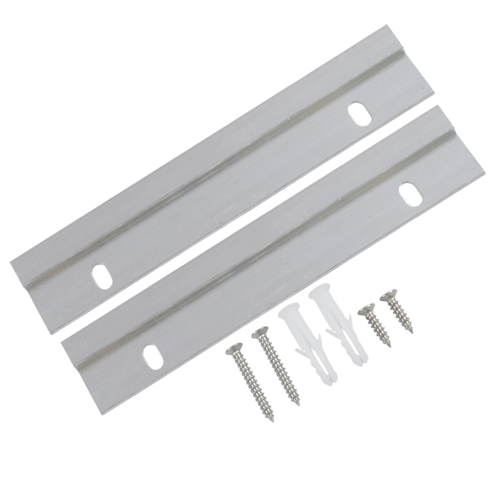 2pcs Z Shape Aluminum Alloy Pendant Bracket For Wall Panel Picture Hanging Strip Home Improvement Hardware Accessories