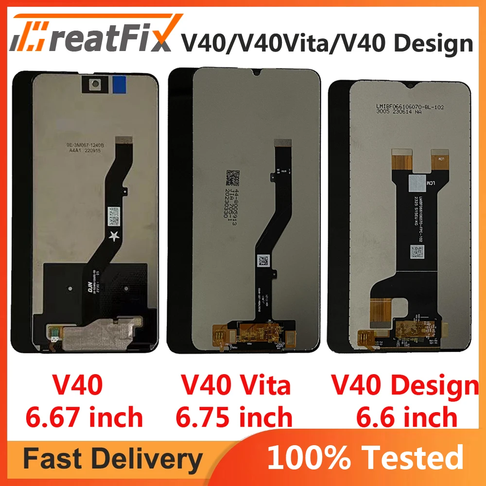 Para ZTE Blade V40 9045 LCD pantalla táctil digitalizador para ZTE Blade V40 Vita 8045 V40 Smart 7040 V40 diseño 8046 Sensor LCD