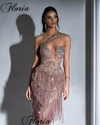 Sparkly Full Crystals Prom Dresses Luxury Sexy Sleeveless Evening Party Dresses Mermaid Vestidos Femenino Elegant Celebrity Gown
