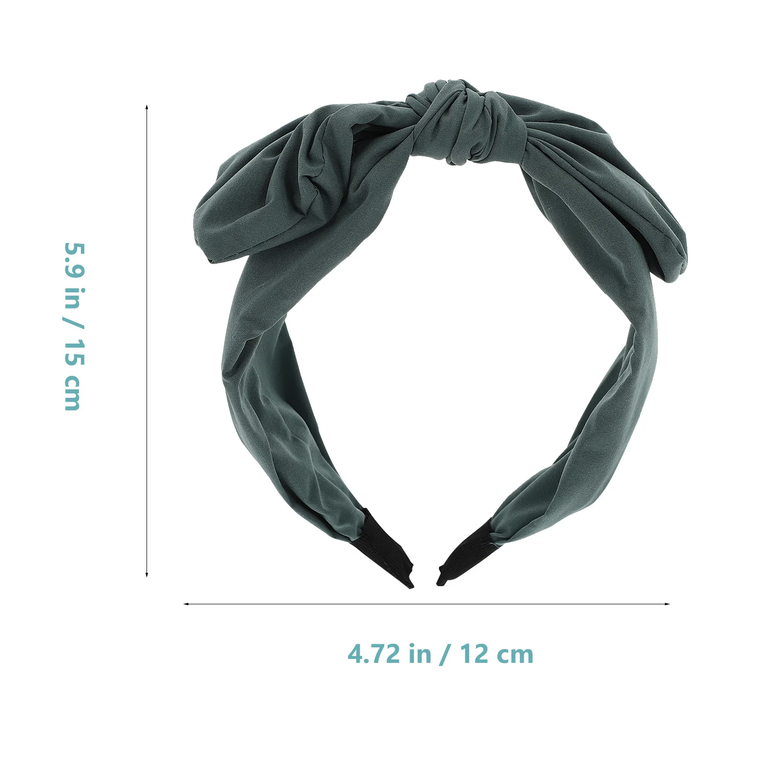 

2Pcs Big Knotted Bow Wide Hairband Headbands for Women Girls Teens Chic Hair Accessories Wide Headband Knotted Bow Headband