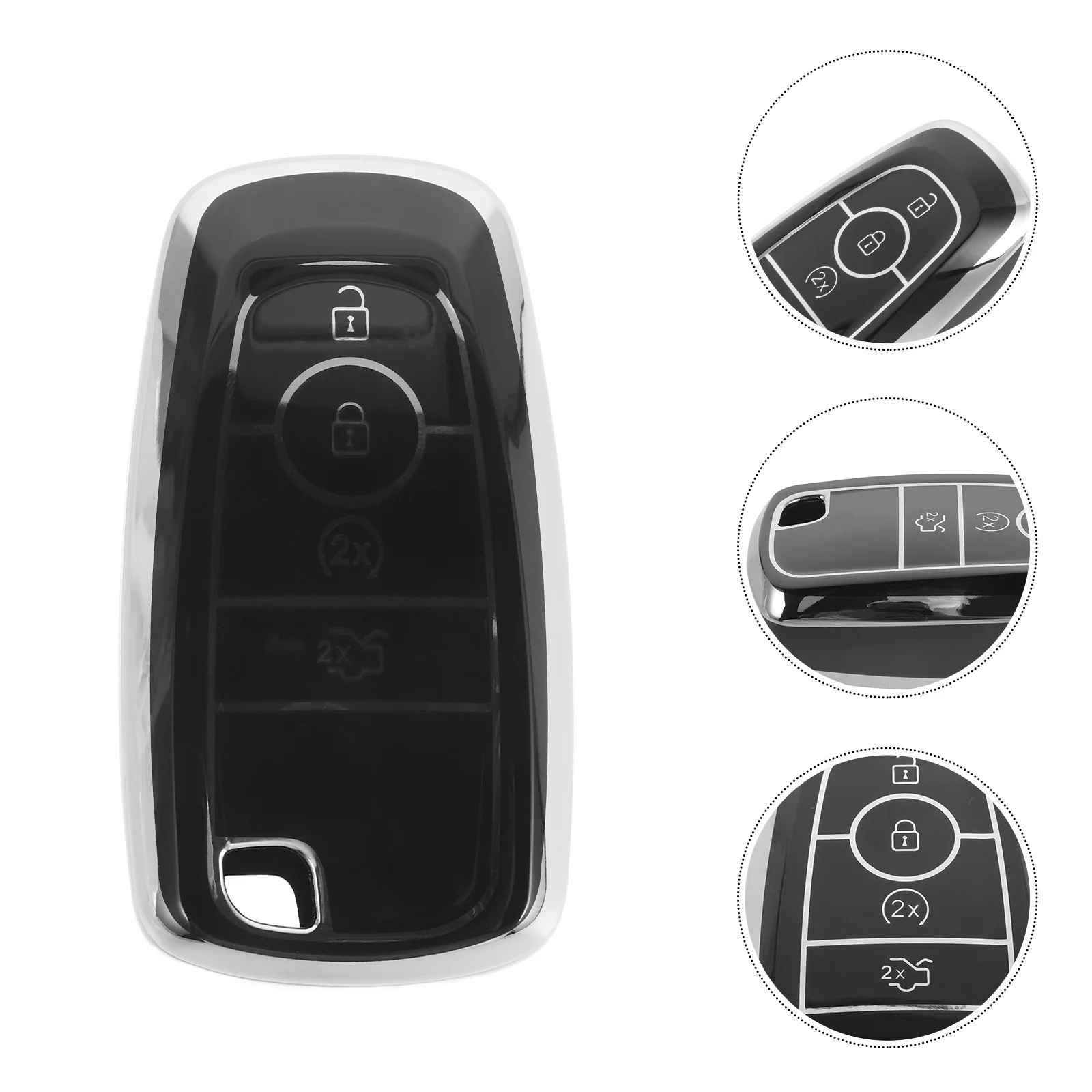 

Car Key Cover Protective Keys Accessories Protectors Case Holder High-grade