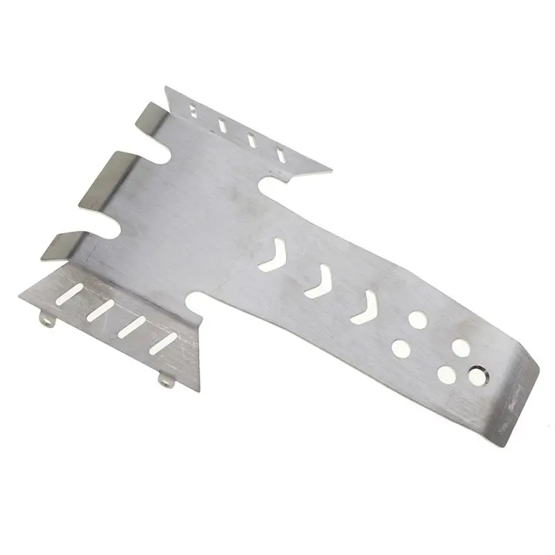 ABXE-2X Stainless Steel Chassis Armor Axle Protector Skid Plate For Vanquish VS4-10 Phoenix VS410 RC Crawler