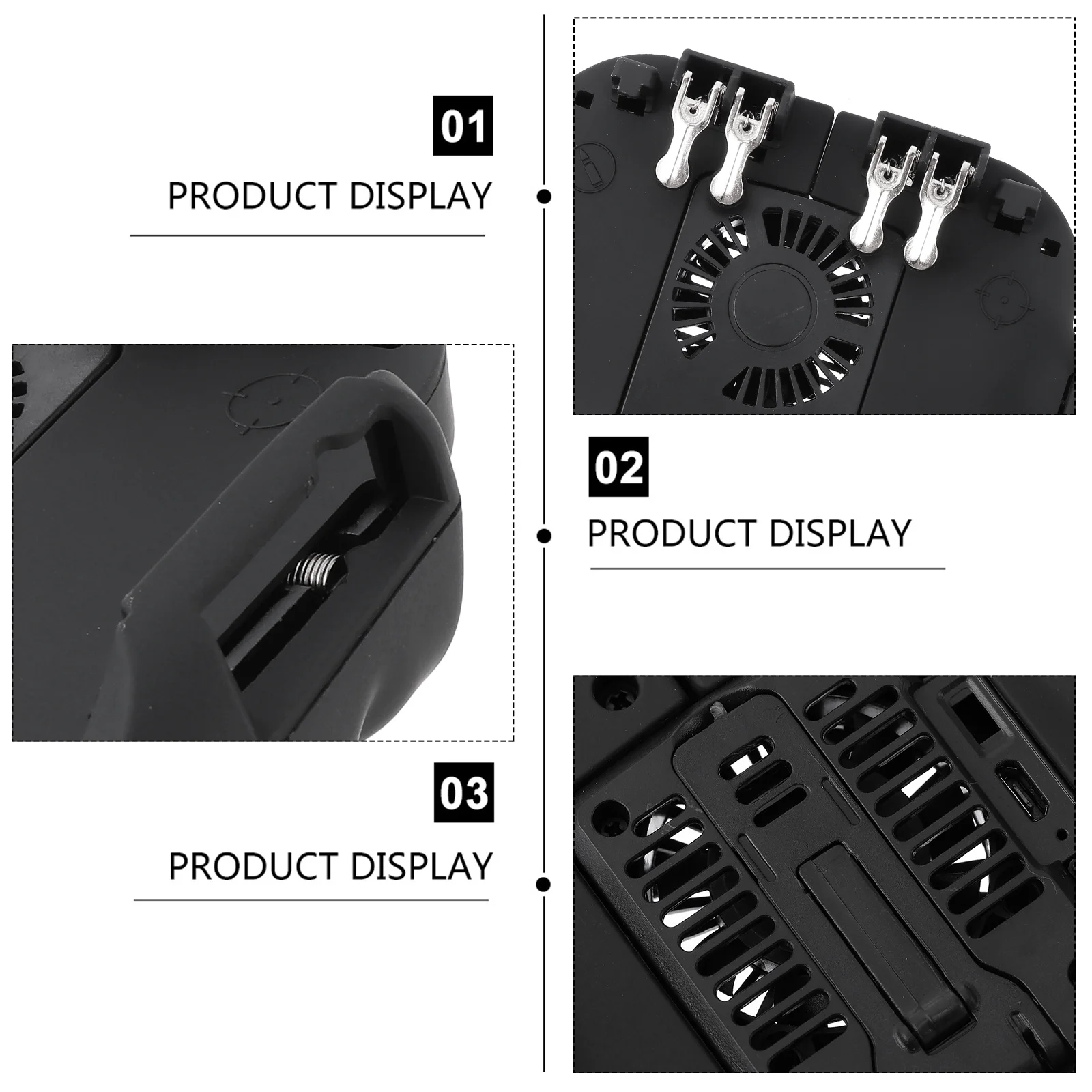 

Mobile Controller 6-Finger Linkage Anti-Slip Handle For Phone Support 6.5 Inch Cellphone Grip Gamepad For Phone Adjustable Game