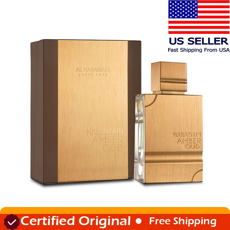 Al Haramain Amber Oud Gold Edition Arabian Perfume Women Men Unisex Long Lasting Amber 60ML Long Lasting Fragrance Cologne
