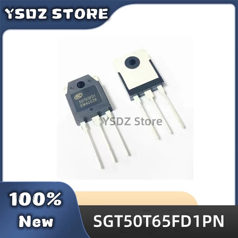 (10piece) SGT50T65FD1PN 50T65FD1 New Original TO-3P Transistors IGBT 50A 650V TO-247 in stock