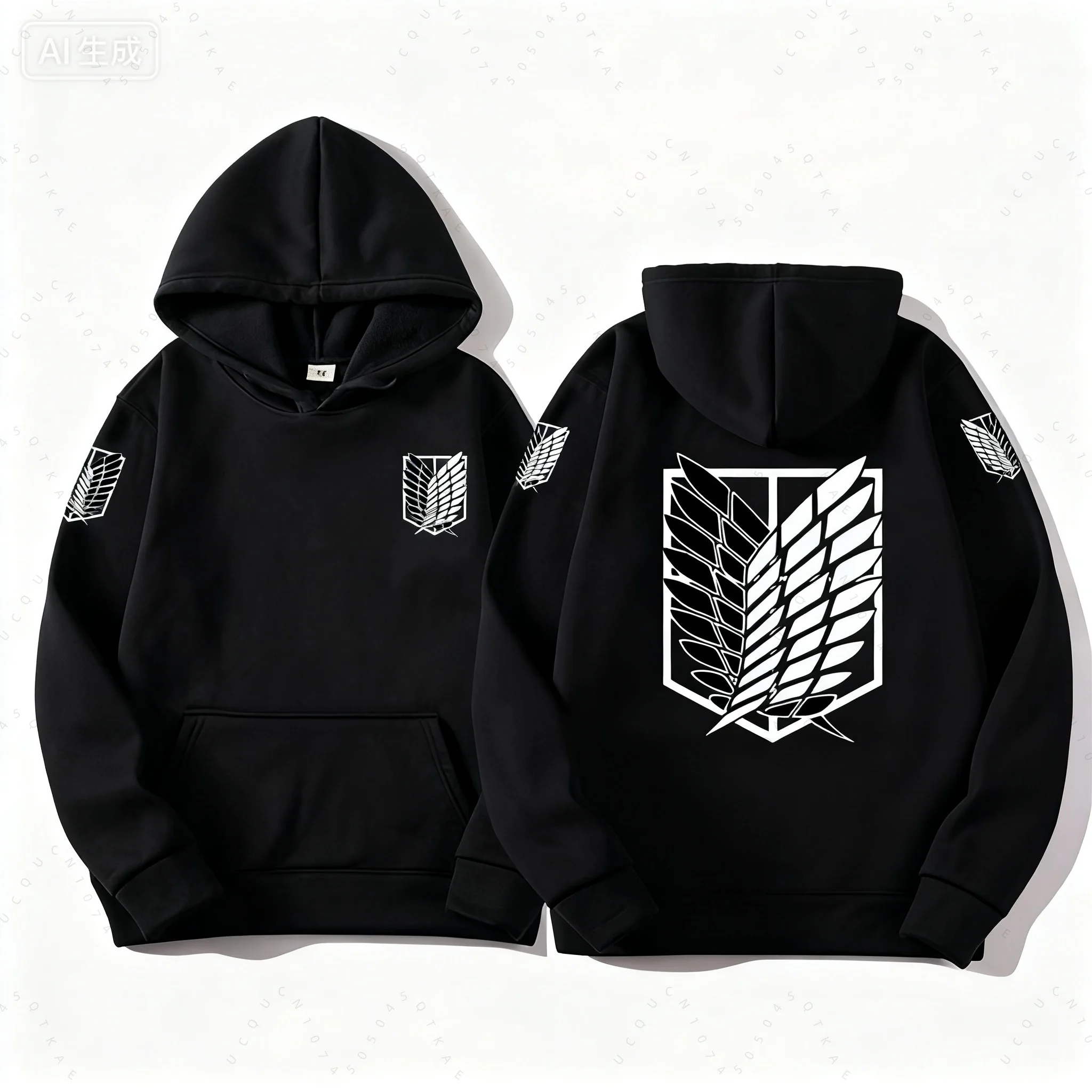 Attack On Titan Sweatshirts met capuchon Truien Shingeki No Kyojin Kleding Truien Jongensjassen voor jongens Meisjes Hoogwaardige hoodie