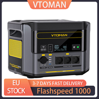 VTOMAN Flashspeed 1000 Portable Power Station, 1000W(2000W Peak), 828Wh LiFePO4 Battery, with AC/USB/DC Output Ports