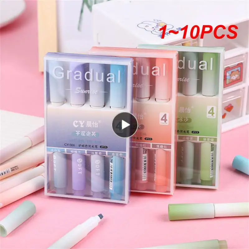 1~10PCS Graffiti Pen 1 Set Non-toxic And Odorless Clear Ink Even Ink Output Smooth Writing Student Marker Pen