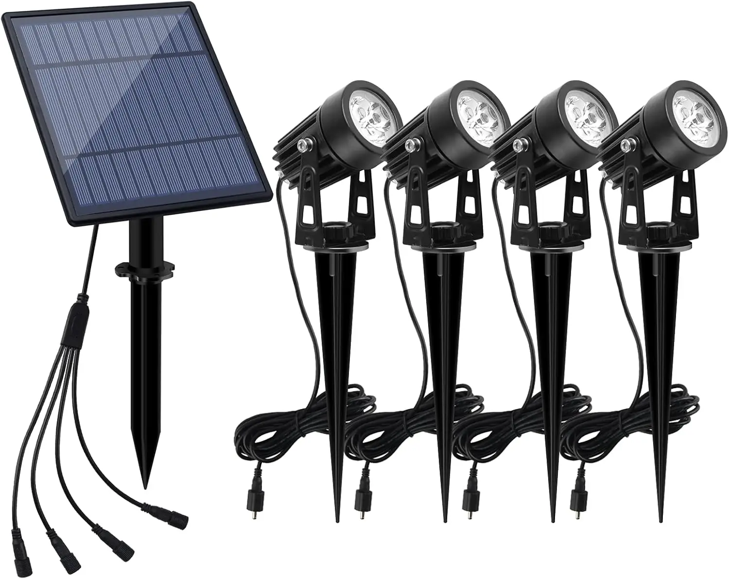Outdoor Spotlights Clear Glass 30cm Disc Ground Light Anti Rust Winter Blue