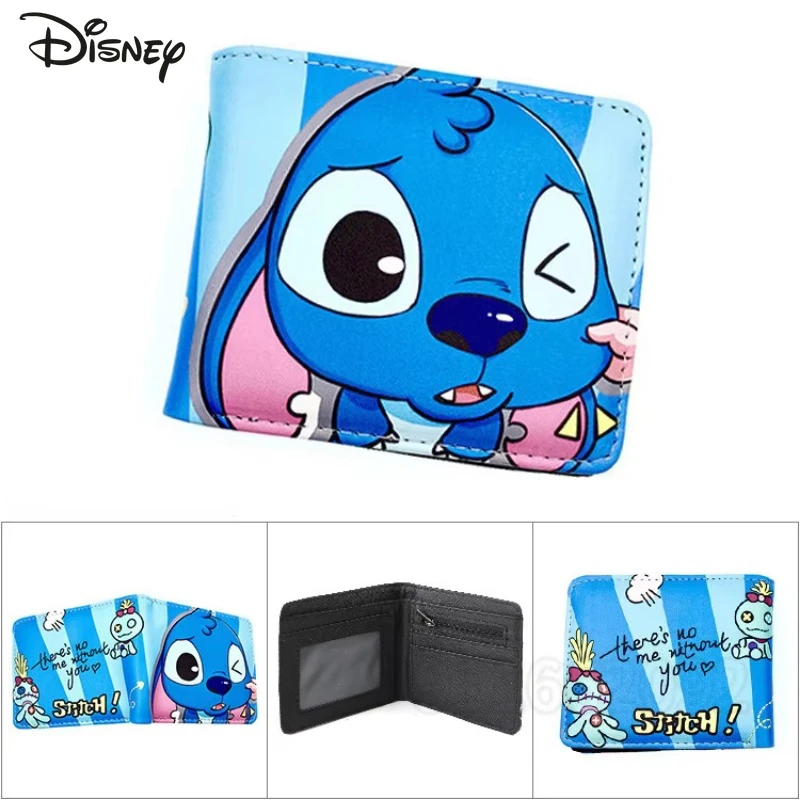 Disney เด็กใหม่ Zero Wallet การ์ตูนน่ารักกระเป๋าสตางค์เด็กแฟชั่นความจุขนาดใหญ่เด็กชายและเด็กหญิง Zero Wallet แบรนด์หรู