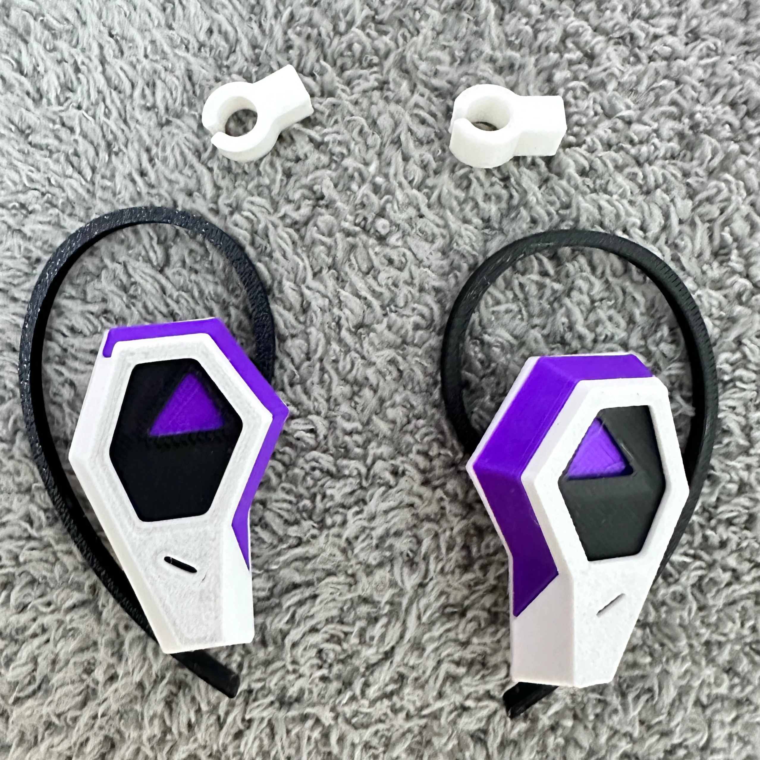 Sombrero y guantes de Cosplay Iso, accesorios para auriculares de Anime VALORANT, accesorios para fiesta de Carnaval y Halloween para hombre