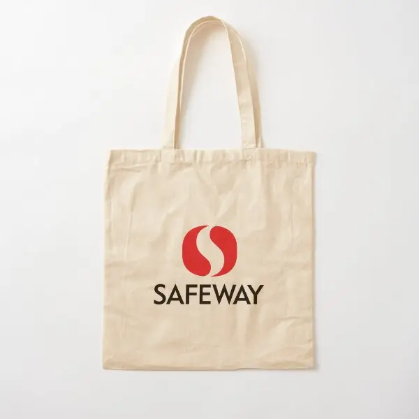 Top Selling Safeway Merchandise Safeway  Canvas Bag Fashion Printed Reusable Fabric Foldable Grocery Handbag Tote Women Casual