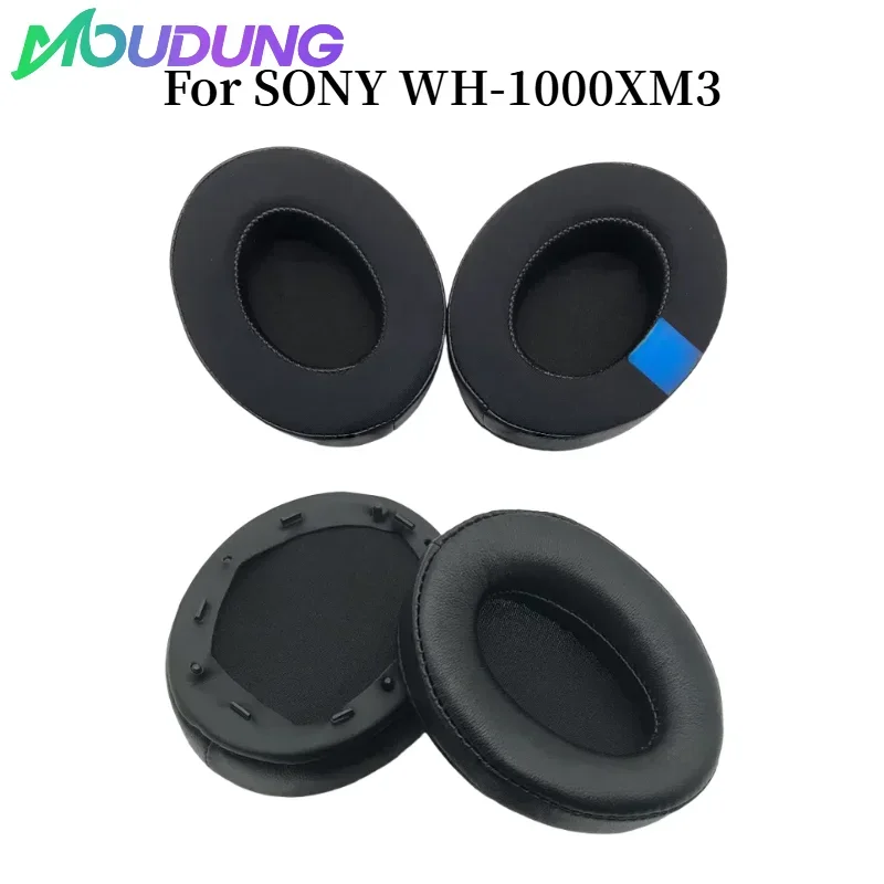 

MOUDUNG Replacement Ear Pads For SONY WH-1000XM3 Headphones Ear Cushions, Headset Earpads, Ear Cups Earmuffs repair parts，