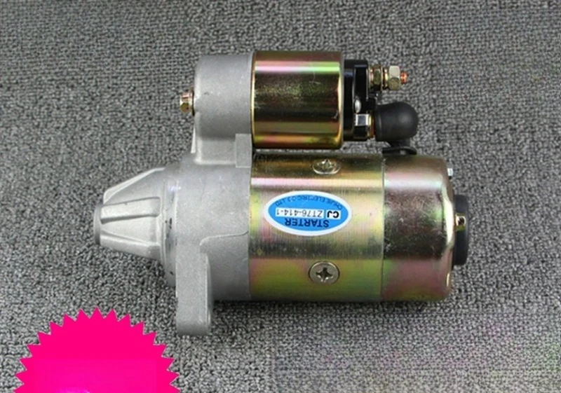 Motor de Arranque de Alto Torque 12V 8T ZT76-414-1 ZT76-414-2 para Aplanadora de Asfalto