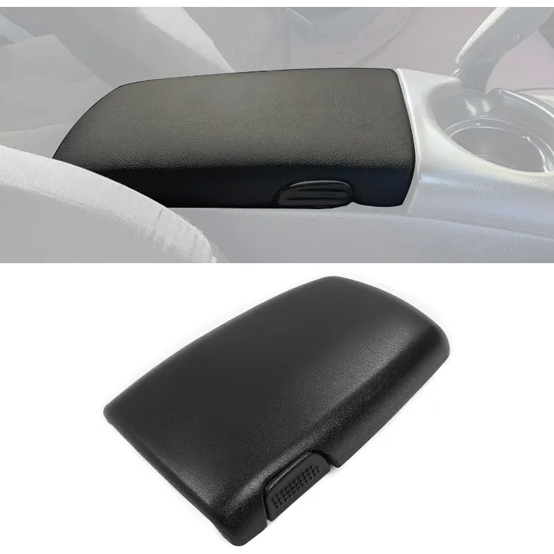 Center Console Lid Armrest Compatible with 1997-2002 Chevrolet Camaro Pontiac Firebird Replacement for 10421355 Plastic Black