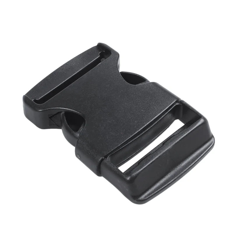 ABGR-20X ハードプラスチックストラップバンドベルトサイドリリースバックル幅 3 センチメートルブラック