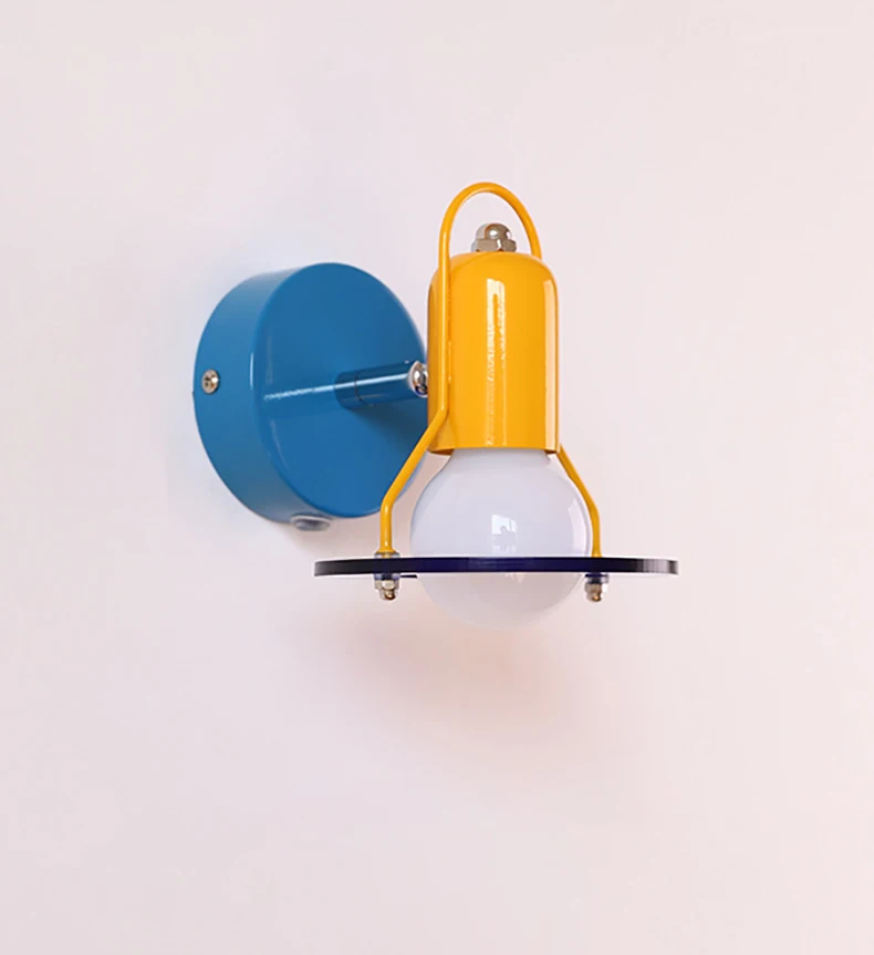 Novelty Colorful Wall Light Chain Switch Lovely Sconce