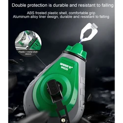 M6CF Efficient and User friendly Woodworking Line Marker with Quick Inks Refill Compact and Portable Manual Line Tool