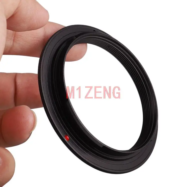 Anillo adaptador de doble propósito m58x1mm-gfx 2mm para lente de montura m58 a cámara fujifilm fuji G mount GFX50S GFX50R gfx100 de formato medio
