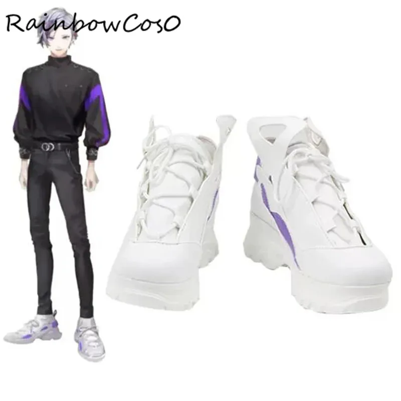 

Fuwa Minato Virtual YouTuber VTuber Обувь для косплея Сапоги Игра Аниме Вечеринка Хэллоуин Рождество RainbowCos0 W3982