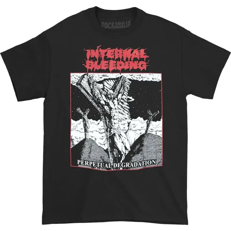 Men's Internal Bleeding Perpetual T shirt Black