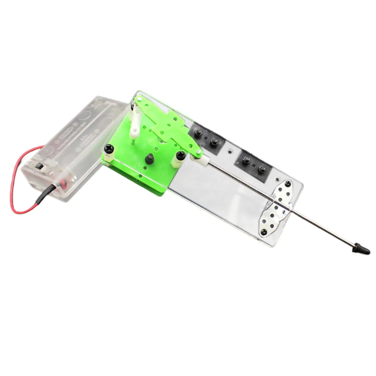 Interactive Kids Educational Toy Mini Reciprocating Motion Model DIY Electric Motor Transmission Teaching Aid for Home Class