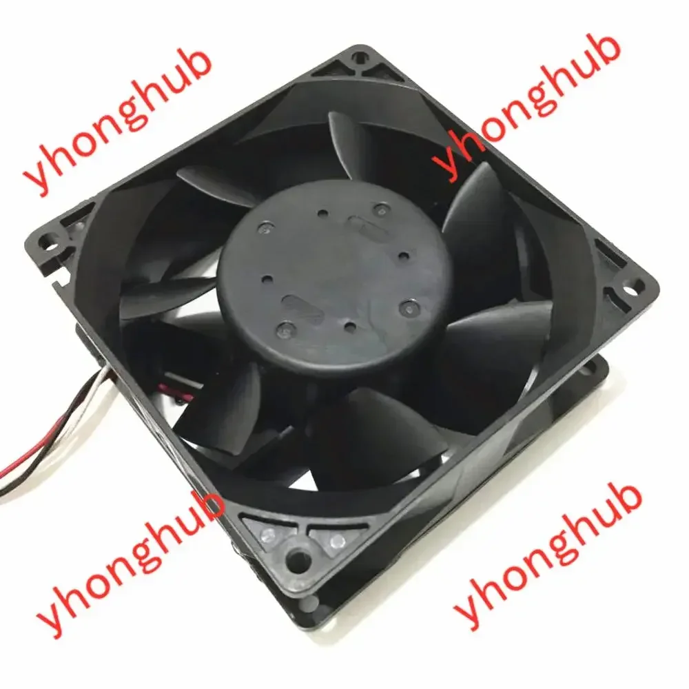 NMB-MAT 3615RL-05W-B39 B01 DC 24V 0.53A 90x90x38mm 3-Wire Server Cooling Fan