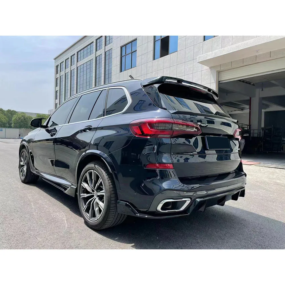 

Карбоновый задний спойлер-антикрыло для BMW X5 G05 2019+ (аксессуары, накладка на багажник, элементы обвеса)
