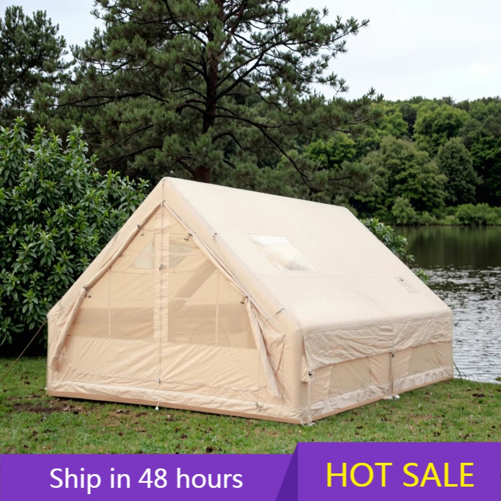 

12m Four-season Inflatable Automatic Waterproof Oxford Air Tent UV-Resistant Portable for Outdoor Camping & Travel