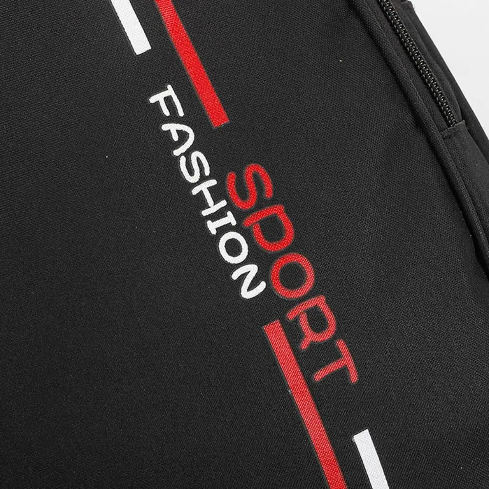 Trendy Nylon Student Schoolbag Large Capacity Air Cushion Strap Business Computer Bag Men's Backpacks