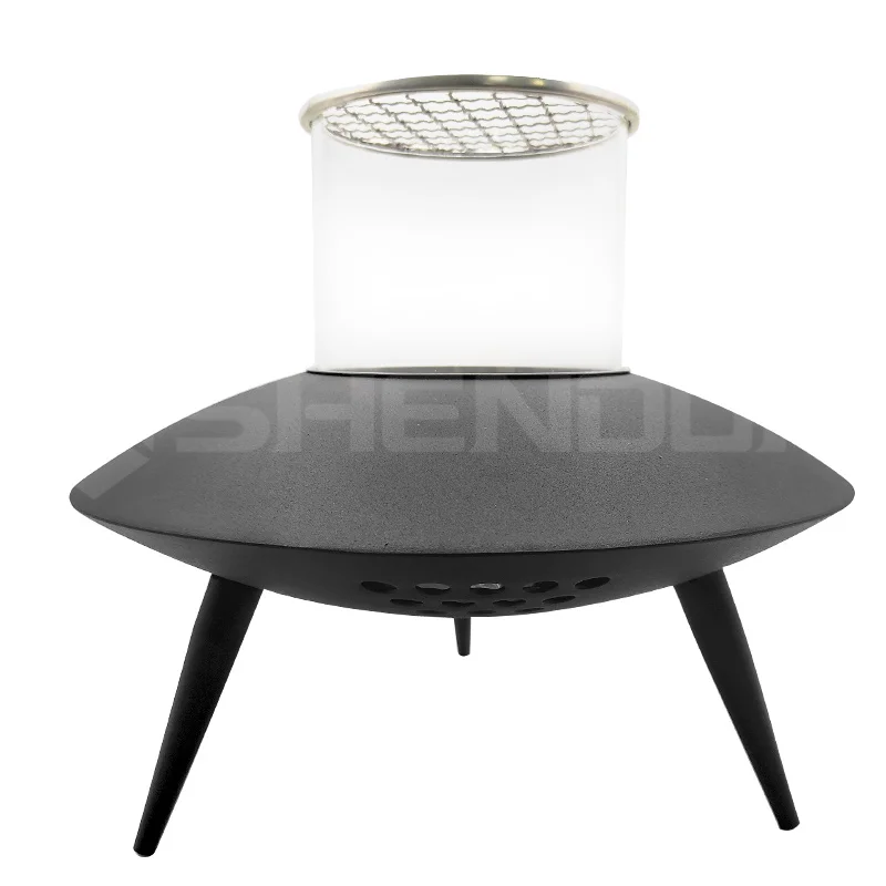 

Огоньная печь, карбоновая горящая металлическая круглая ярусная чаша, портативная уличная столешница, бездымная дровяная костра, огненные ямы