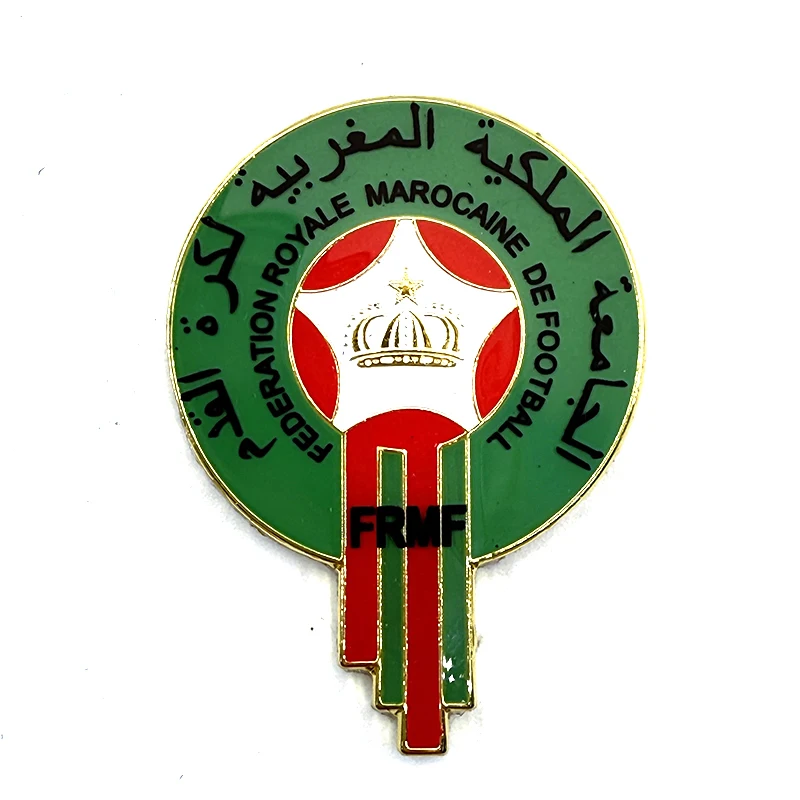 30*21mm Morocco Mobile phone Sticker Badge Metal Pin Broooches Pins