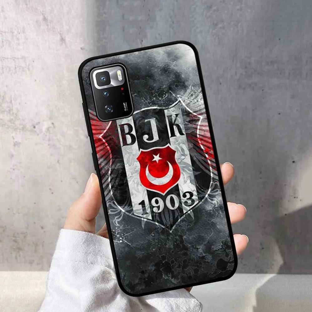 Besiktas B-BJK Phone Case For Redmi Note 4 X 5 A 6 7 8 T 9 9S 10 11 11S 11Epro Poco M3 pro