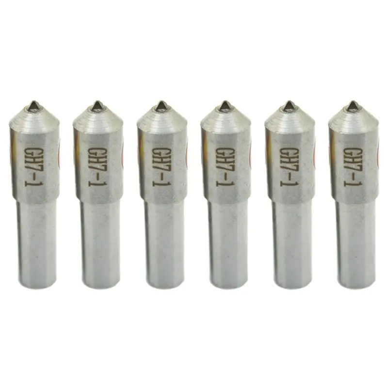 6X Octahedron Tip Diamond Dresser For Grinding Wheel Grinder Stone Tool Dressing Pen Grinding Wheel Sharpener New