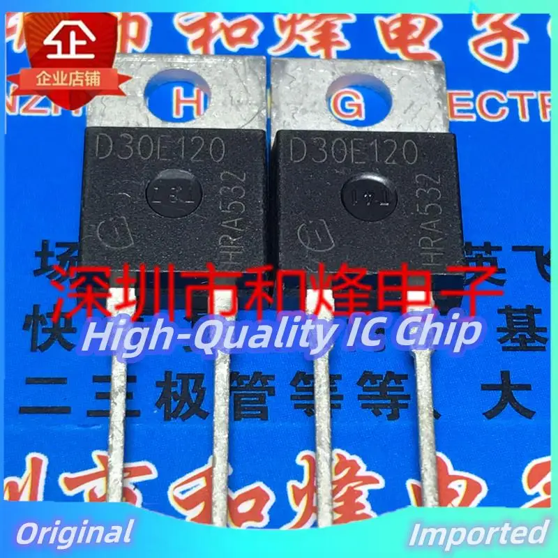 

10PCS-30PCS IDP30E120 D30E120 TO-220 30A 120V Imported Original Best Quality