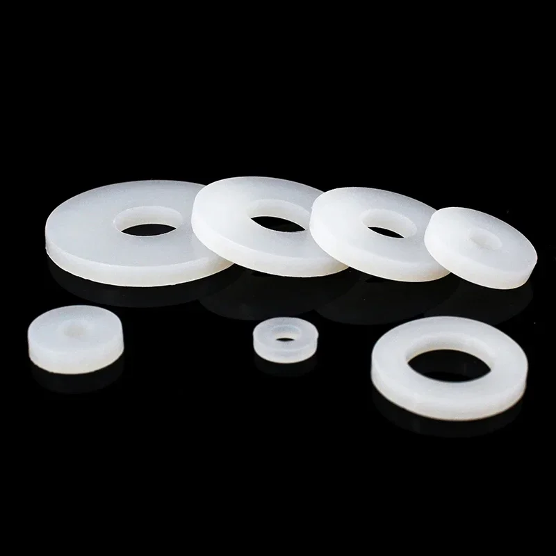 H1mm Flat gasket M2-M42 nitrile silicone fluorine rubber NBR VMQ FKM wear-resistant shock-absorbing waterproof sealing gasket