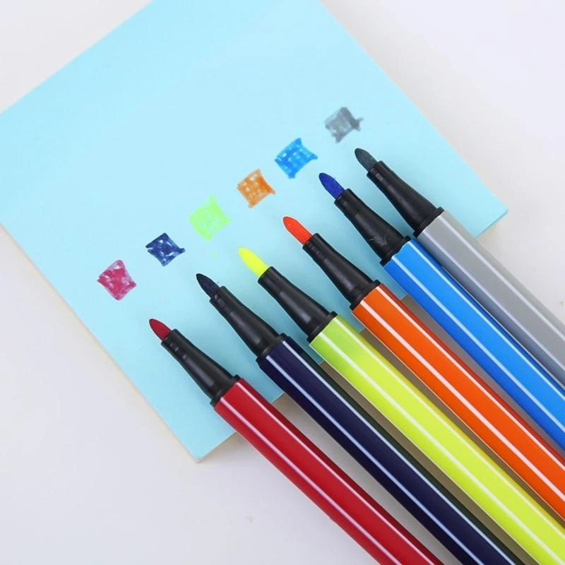 

12 Colors Art Marker Pen Drawing Set Colored Children Painting Watercolor Pens，Kids Gift Creative Graffiti Painting Stationery