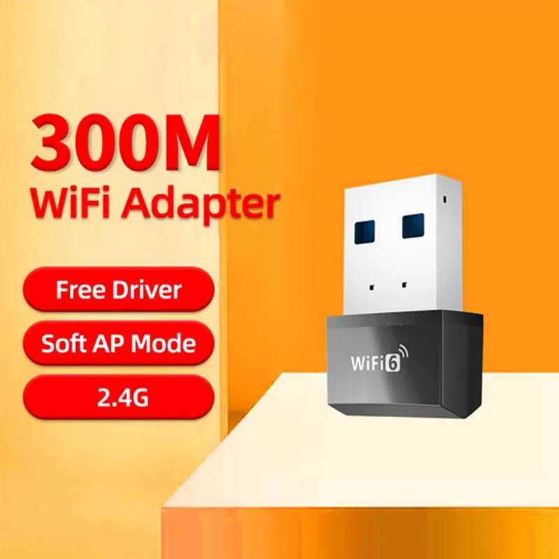 

PIX-LINK 300Mbps AX300 USB WiFi Adapter USB Free Driver AIC8800F Chip Plug Play Wireless Network Card for PC Desktop Laptop