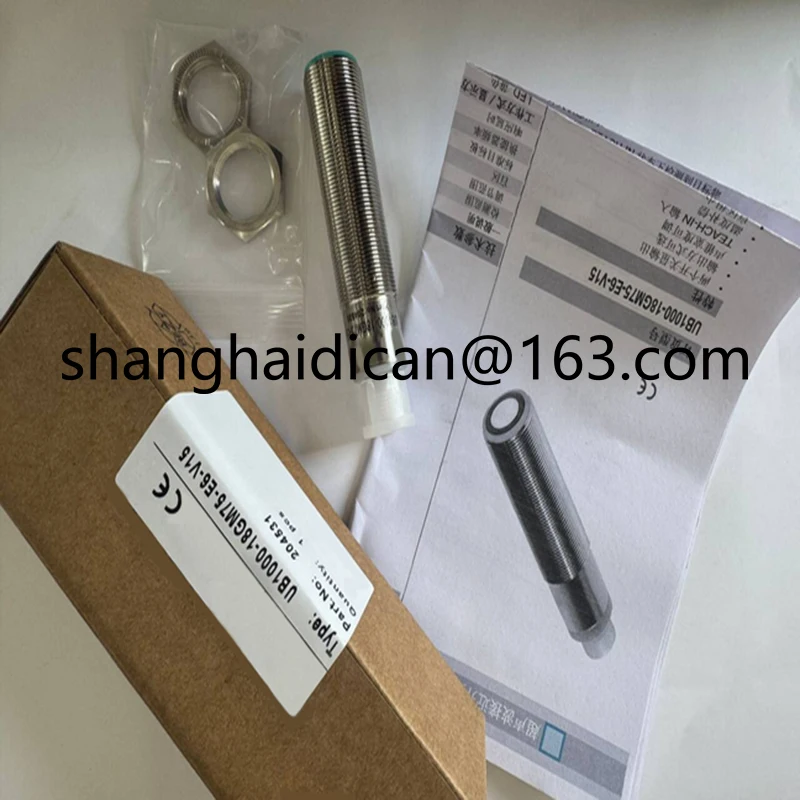 

Brand New Original Ultrasonic Sensor BI15U-Q08-AN6X2-V1131 UB1000-18GM75-E6-V15 UNAR 18I6912/S14G